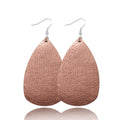 Composite leather earrings