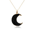 Moon Necklace Sweater Chain Pendant Foreign Trade Necklace