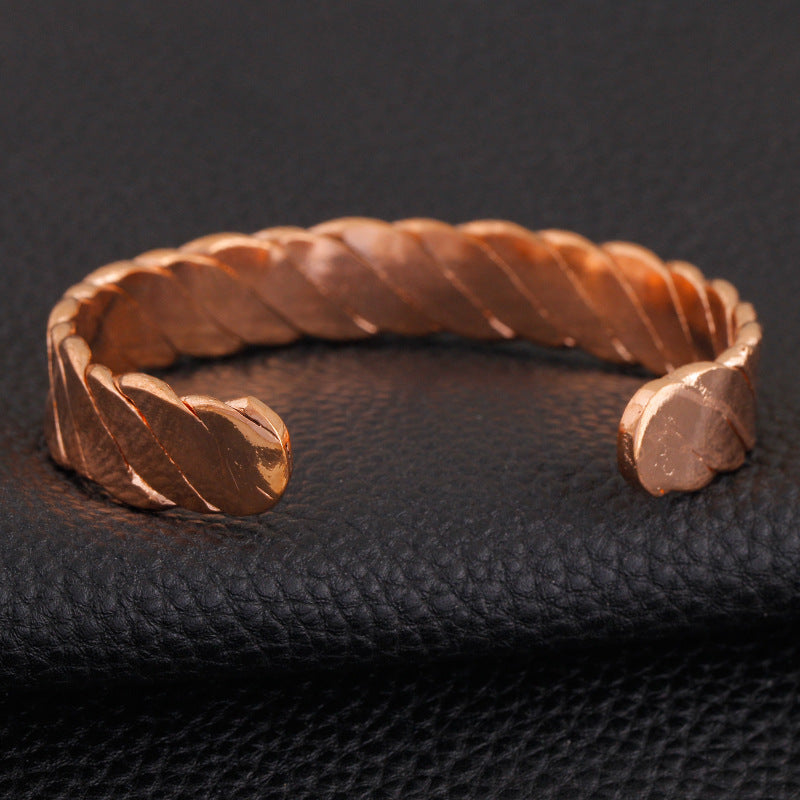 Rose gold copper magnetic bracelet