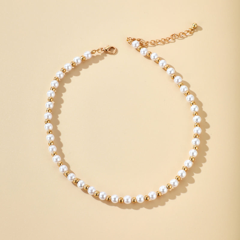 New Women's Simple Elegant Freshwater Pearl Necklace