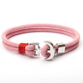 Couple natal year hand rope anchor bracelet