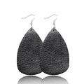 Composite leather earrings