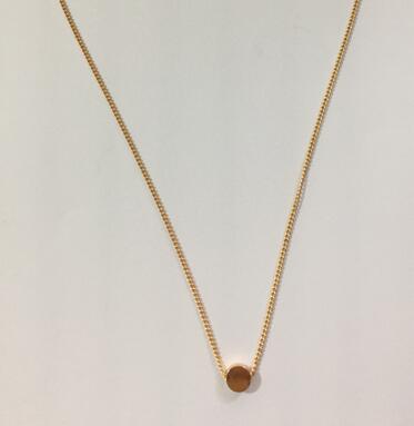 Simple Temperament lady Metal Clavicle Chain