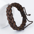 Multilayer leather bracelet