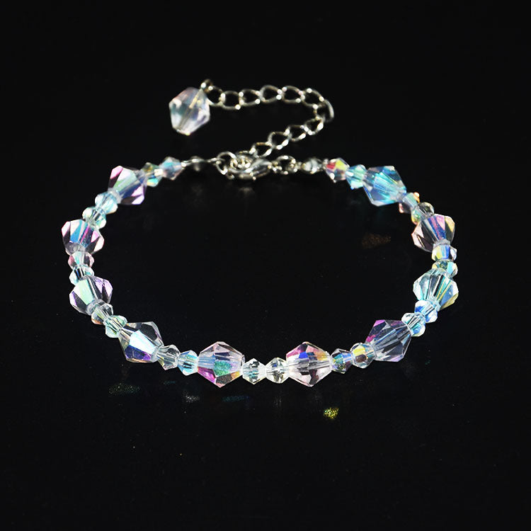 Geometric Trasparent Crystal Bracelet