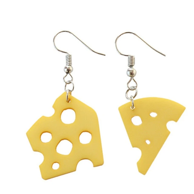 Cheese Drop Earrings