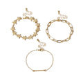 Personality Simple Tassel Cross Chain Bracelet Women