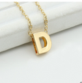 Fashion accessories with 26 letter necklaces Korean version of the clavicle chain