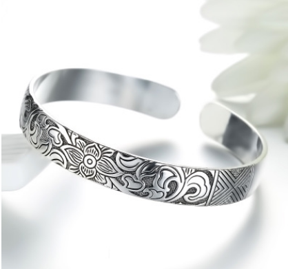 Bracelet Fleuri Argent