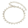 Fashion Metal Alloy Triangle New Fringed Anklet