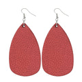 Composite leather earrings