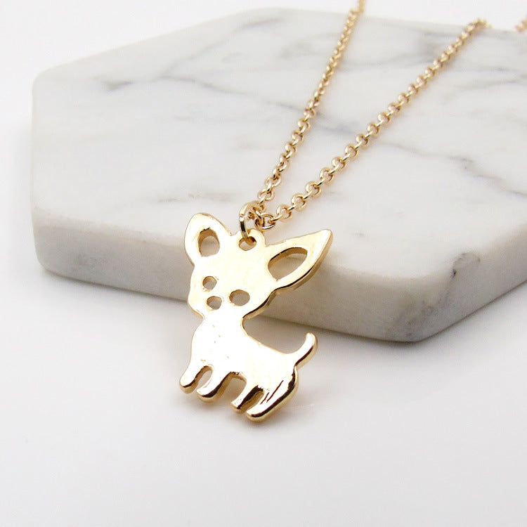 Fashion Pet Dog Necklace Love Dog Pendant