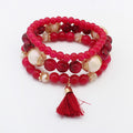 Bohemian simple and versatile multi-layer bracelet