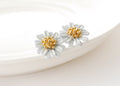 Creative Sweet Little Daisy Alloy Earrings