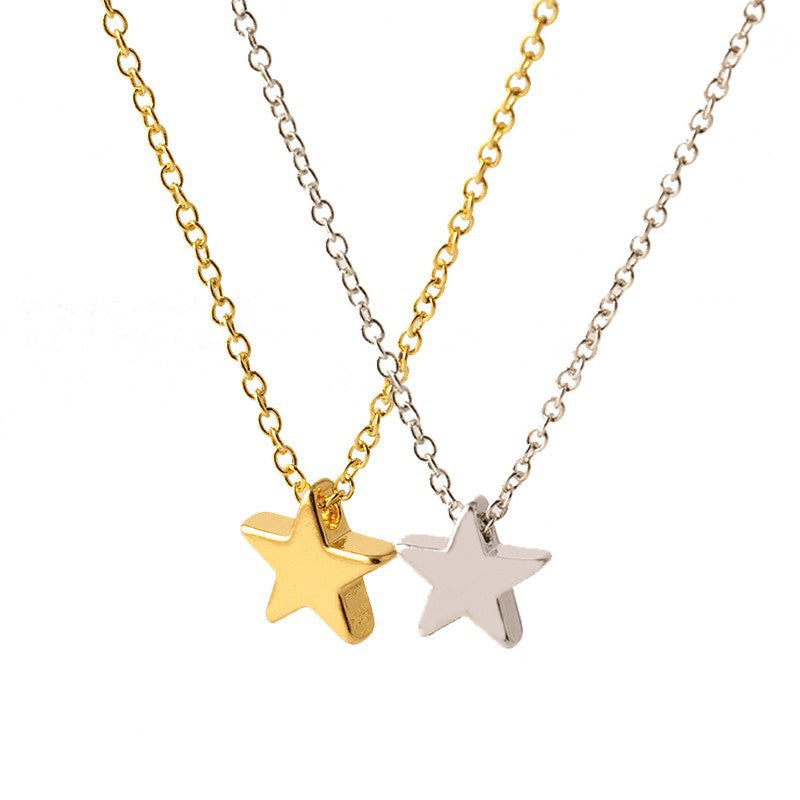 DAINTY STAR CHOKER NECKLACE