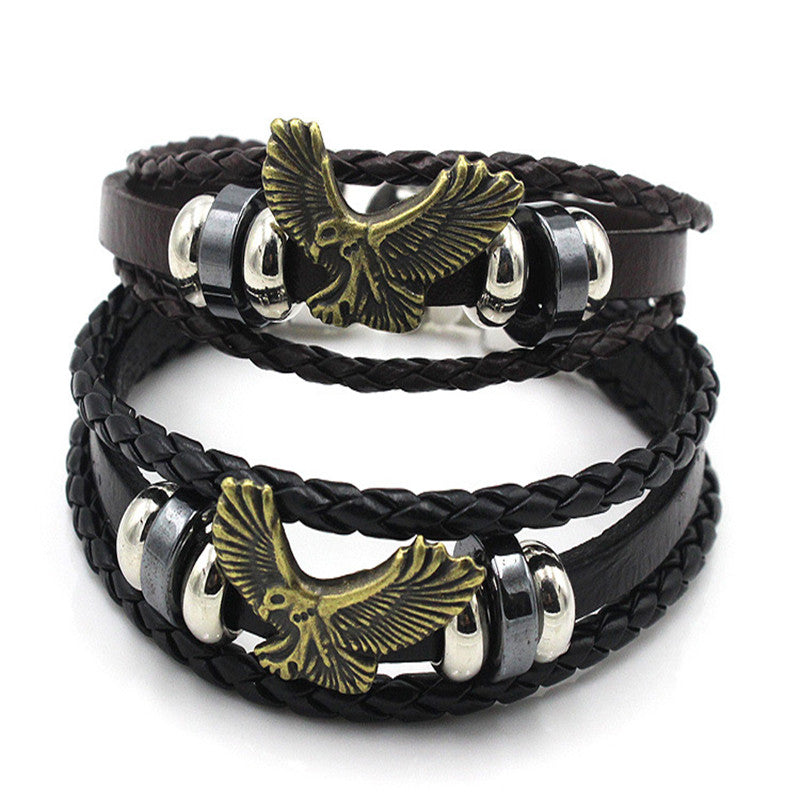 Non-mainstream cowhide leather bracelet
