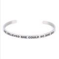 YOU'RE MY PERSON Lettering Bracelet
