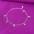 Minimalist Heart-Shaped Anklet