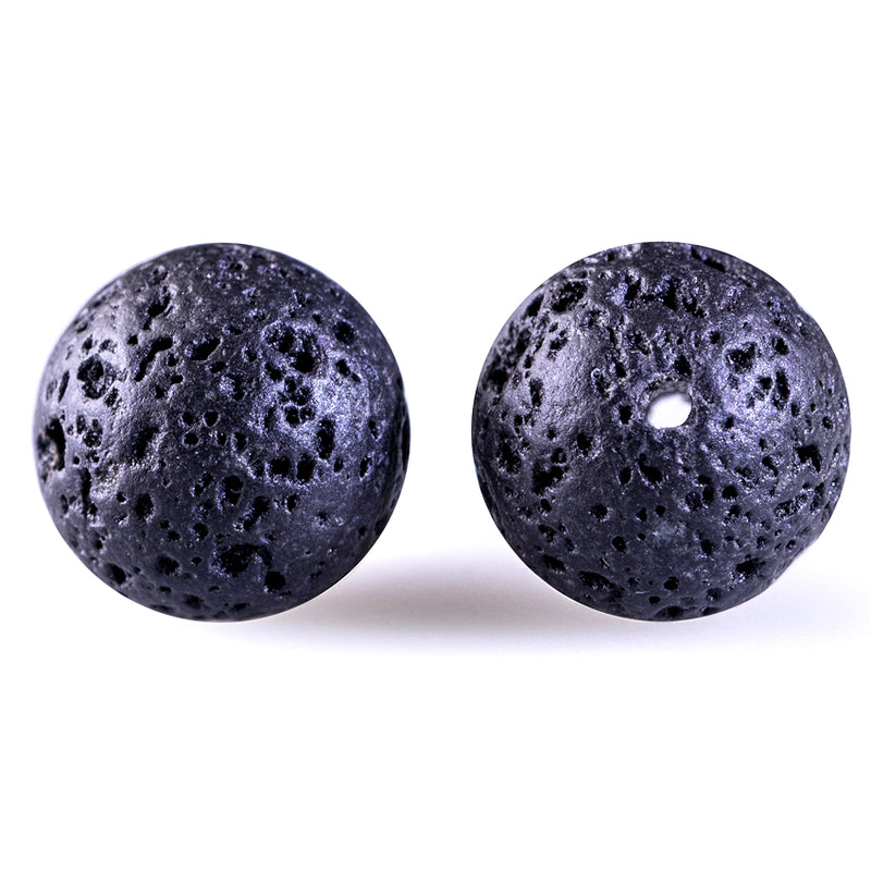 Volcanic stone loose beads