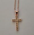 Cross Pendant Lady Necklace