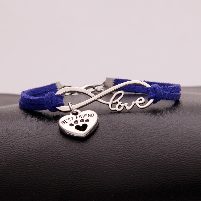 Hand-woven vintage bracelet