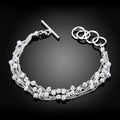 Six-line sand beads bracelet