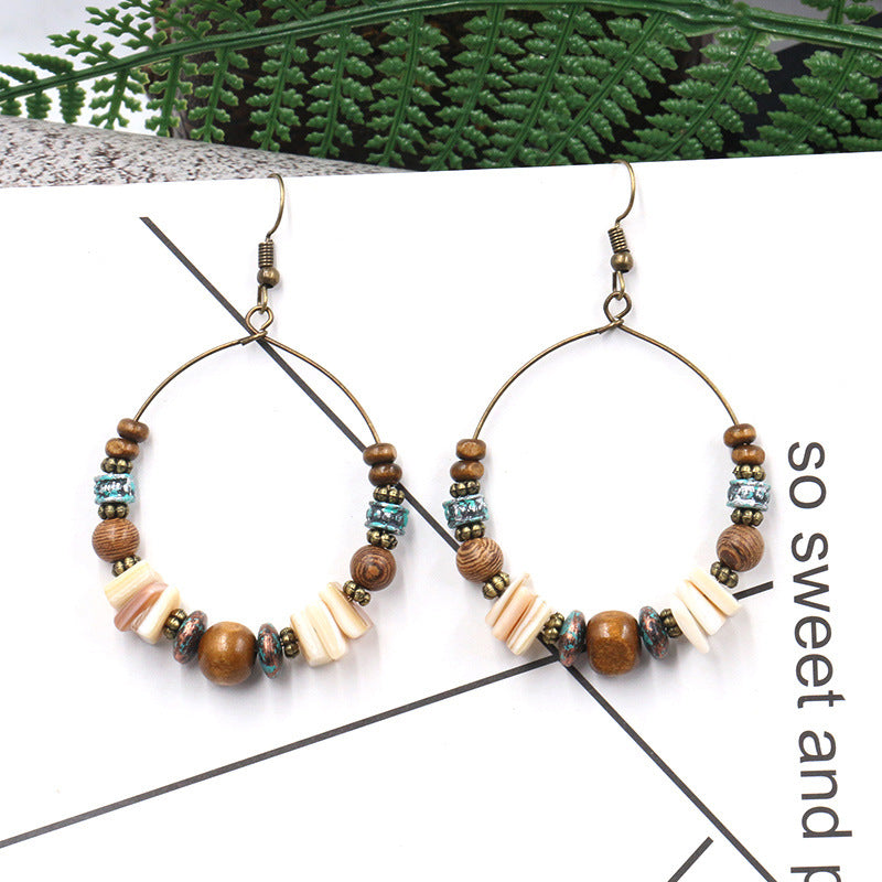 Handmade beaded earrings