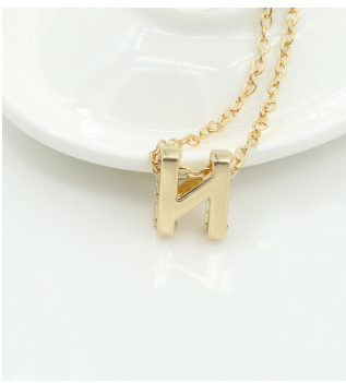 Fashion accessories with 26 letter necklaces Korean version of the clavicle chain