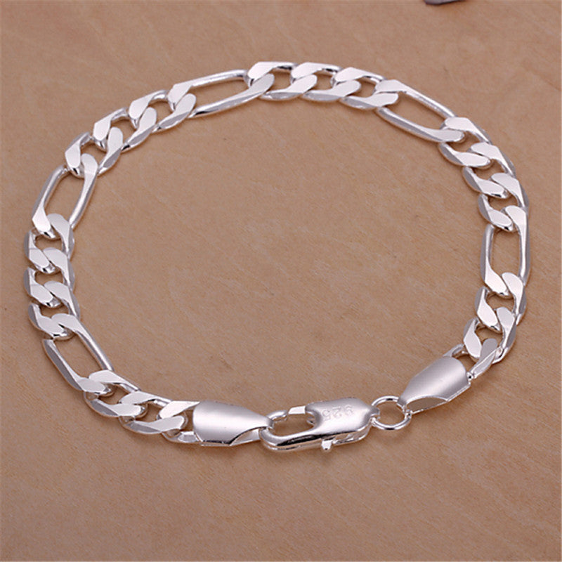 New Silver-Plated Creative Silver Bracelet