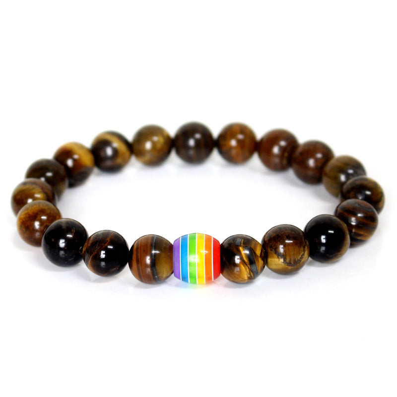 Rainbow Pearl Bracelet