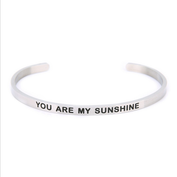 YOU'RE MY PERSON Lettering Bracelet