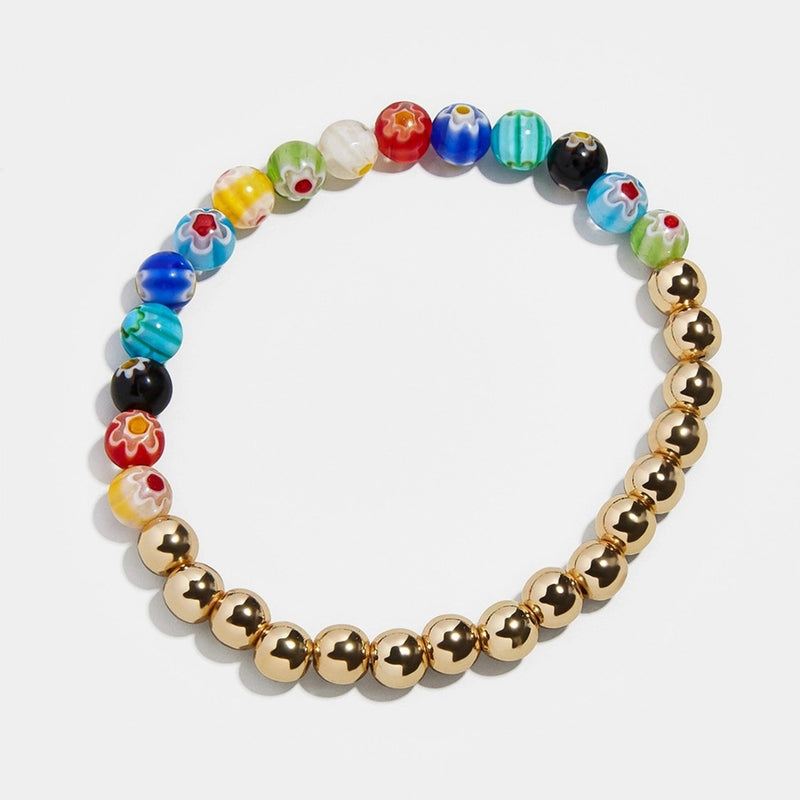 Colorful Chakra Yoga Energy Bead Bracelet