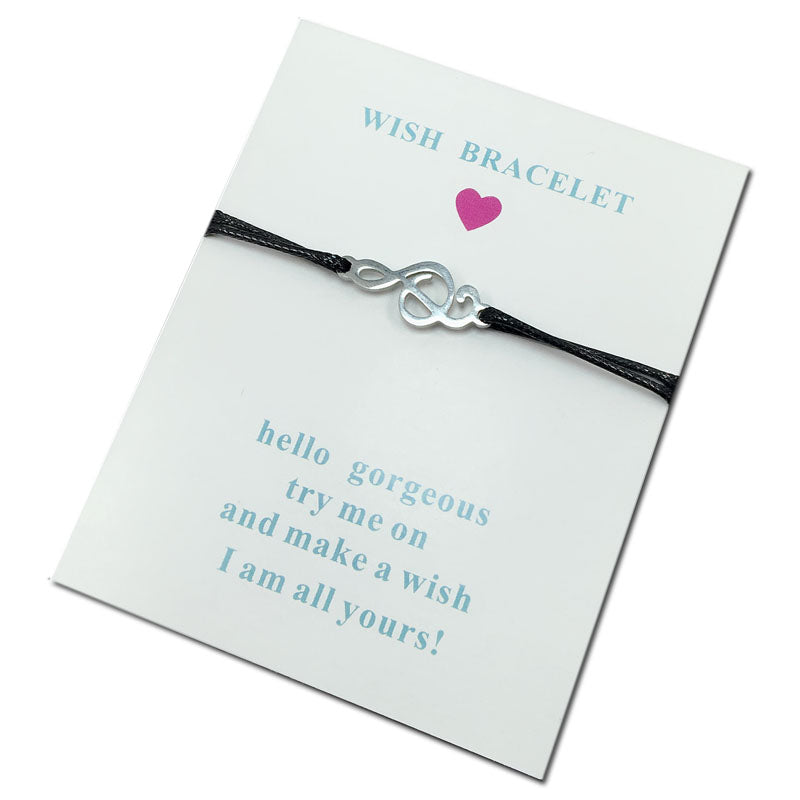 Stainless steel rope bracelet