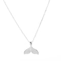 Fashion Sweet Glossy Fish Tail Necklace Pendant