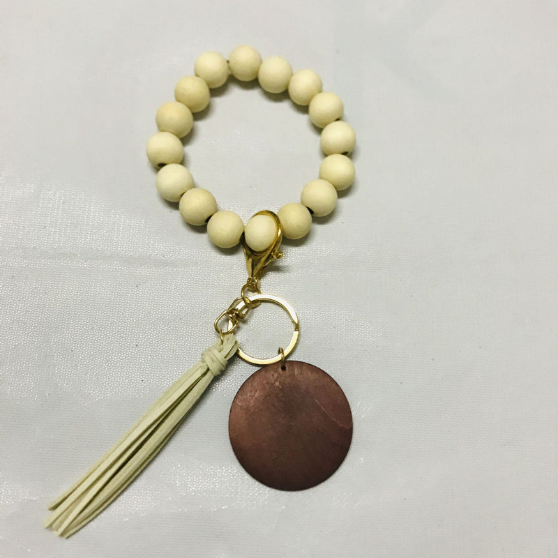 Korea Velvet Tassel Bracelet Keychain DIY