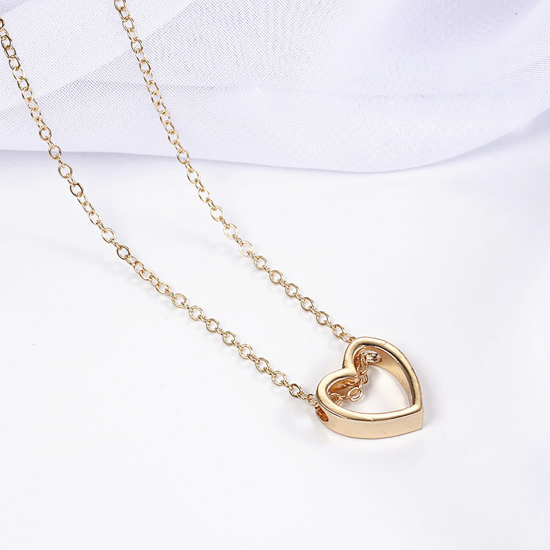 Fashion Personality Women's Alloy Love Necklace