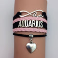 Love 12 constellation bracelet