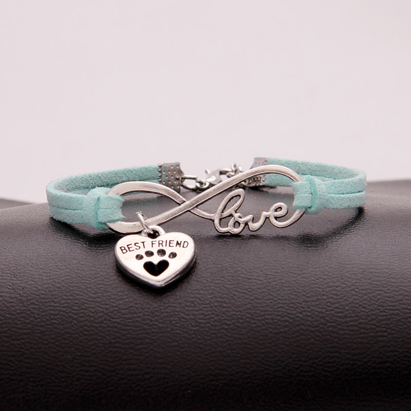 Hand-woven vintage bracelet