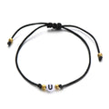 Fashionable simple letter bead hand ornament