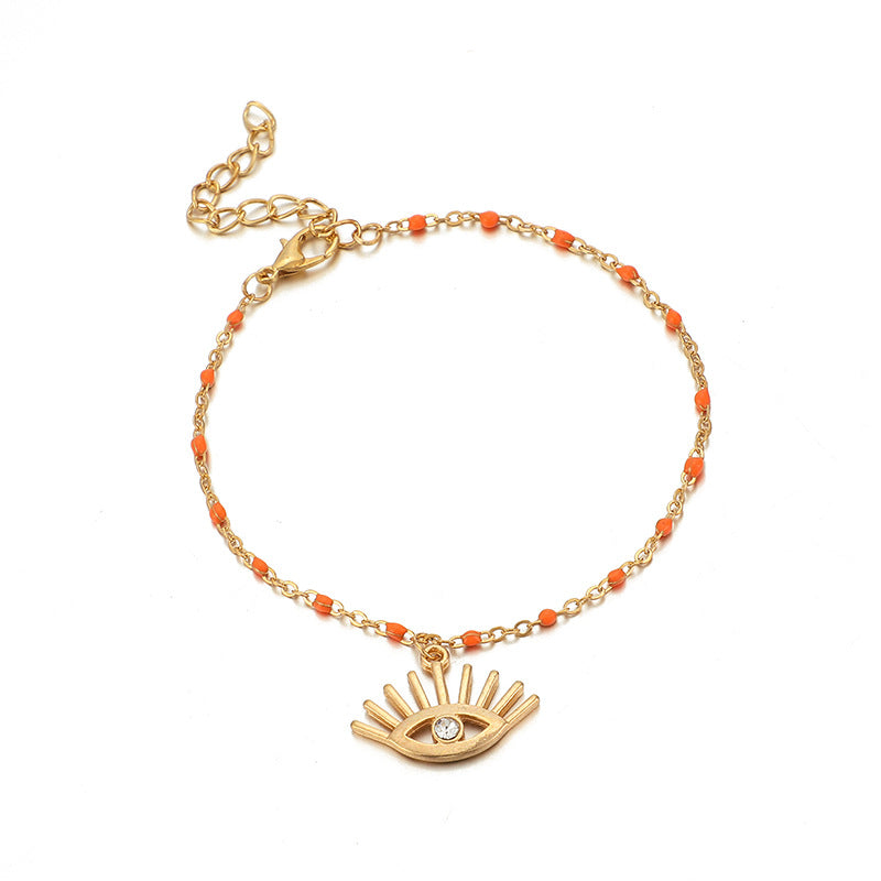 Bohemian marine life anklet