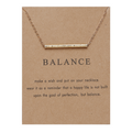 New hot star paper card necklace series Multi-set diamond pendant clavicle chain Women's personalized jewelry wholesale