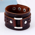 Make old cowhide bracelet for men