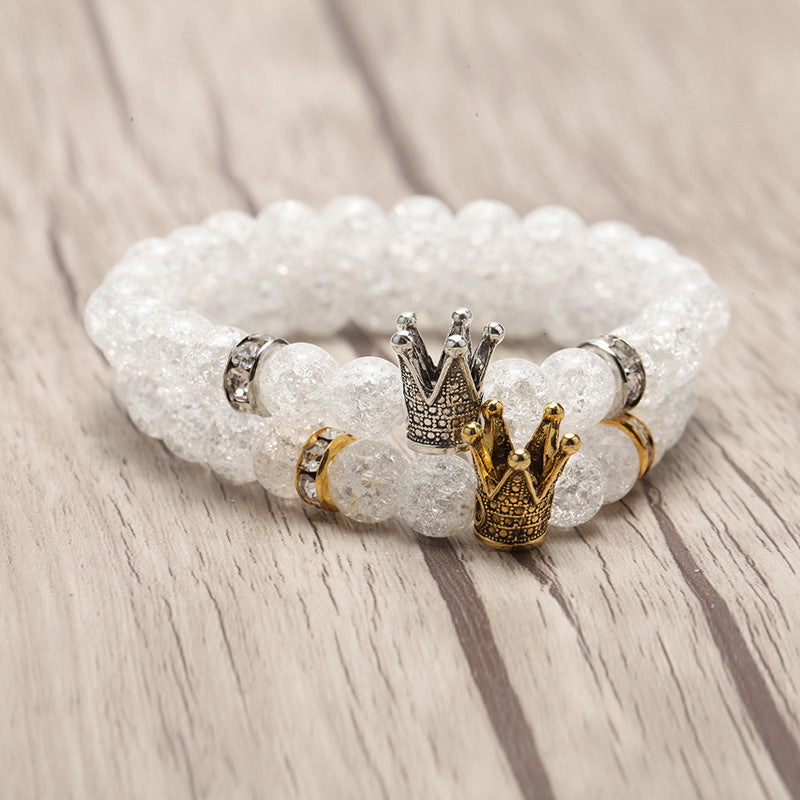 Popcorn Crystal Beads Crown