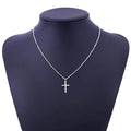 Ladies Clavicle Chain Cross Necklace