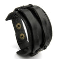 Two-row first layer cowhide bracelet