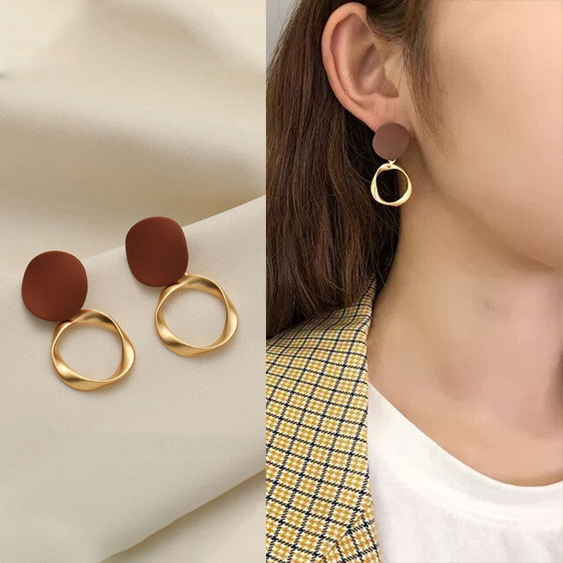 Niche Design, High-End Earrings, Exaggerated Temperament Earrings