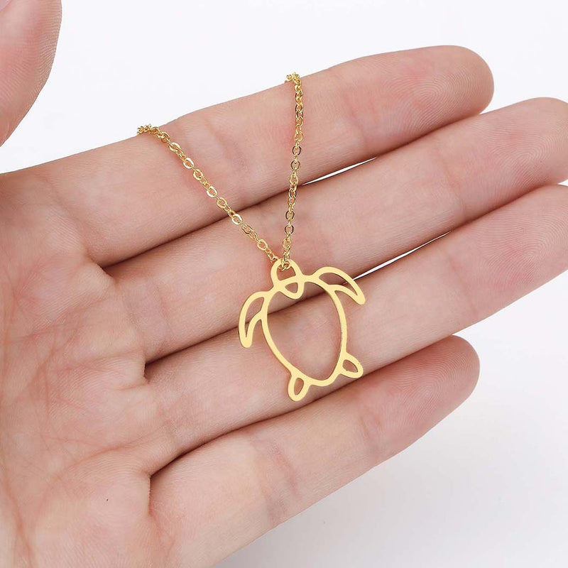 Animal Necklace Female Clavicle Chain Charm Penguin Pendant Stainless Steel Necklace