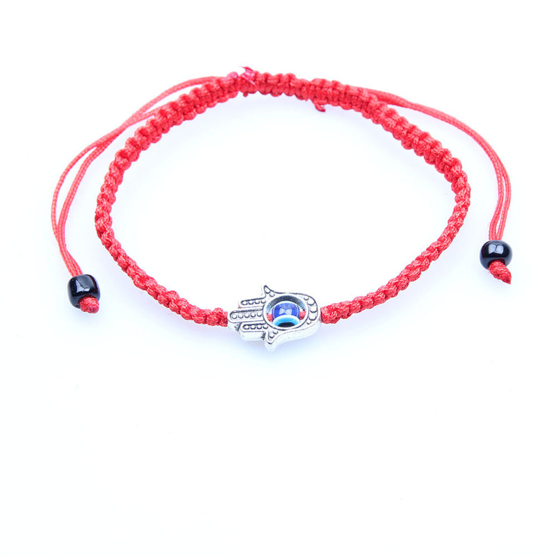 Hand-Woven Silk Red Rope Bracelet For Men and Women Gifts