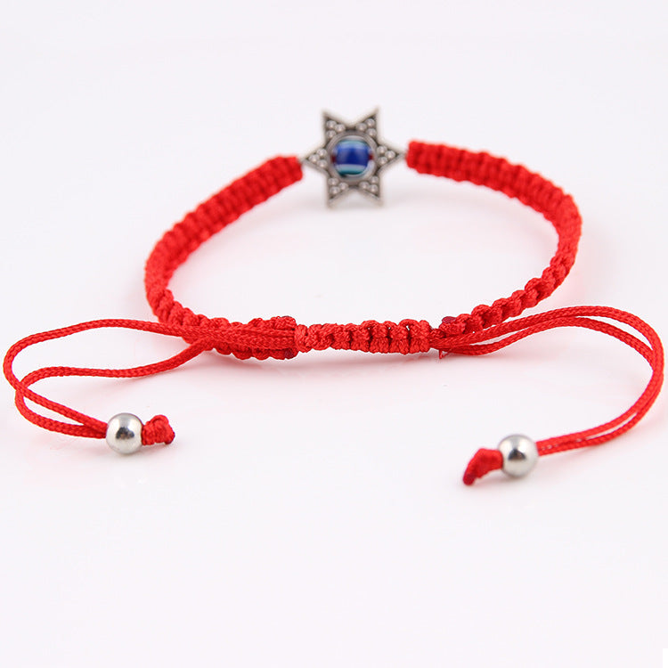 Hand-Woven Silk Red Rope Bracelet For Men and Women Gifts