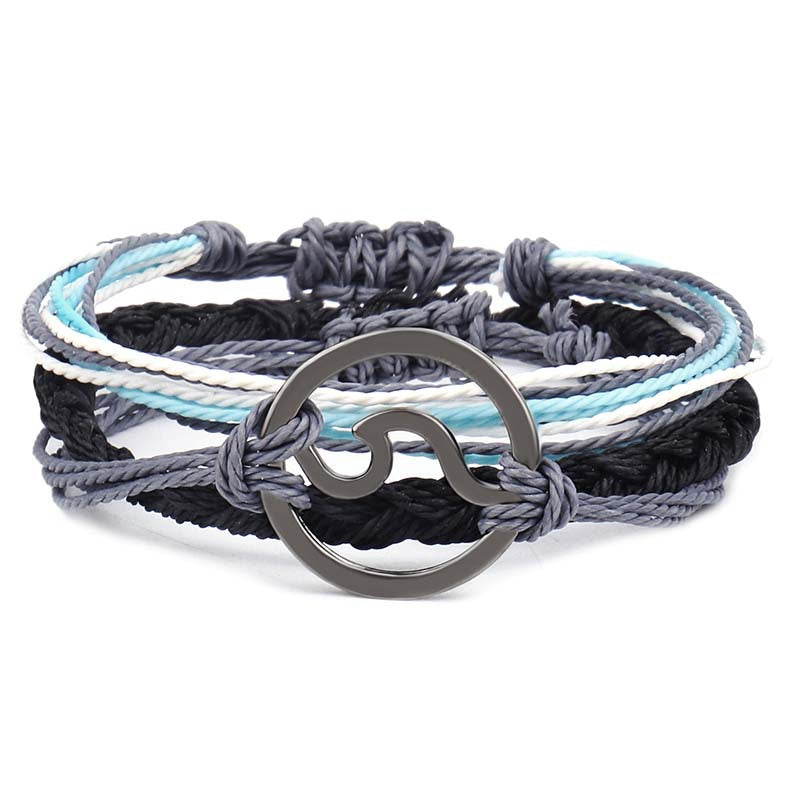 Alloy Wave Color Female Bracelet